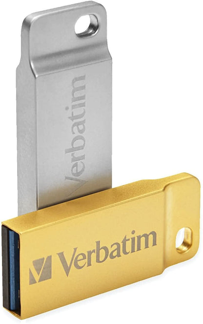 Verbatim 32GB Metal Executive USB 3.0 Flash Drive - Gold - 99105 32 GB 3.0 Gold