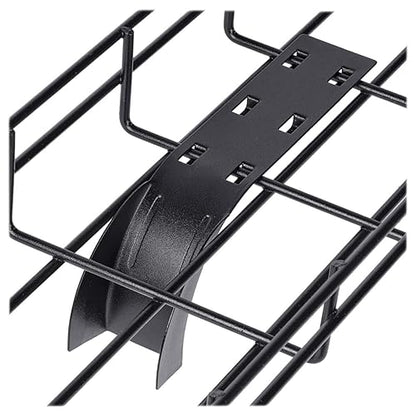Tripp Lite Cable Exit Clip, Dropout Waterfall Shape Kit for Witre Mesh Cable Trays, 90 mm Wide (SRWBDROP)