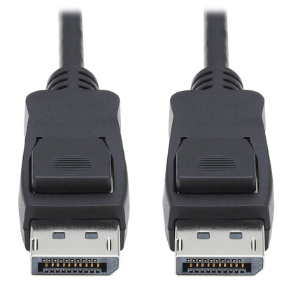 Tripp Lite High Speed DisplayPort Cable, DP 1.4 Cable with Latching Connectors, 8K High-Definition Video @ 30Hz, HDR, 4:2:0, HDCP 2.2 (M/M) 6 Feet / 1.8 Meters, Lifelong Warranty (P580-006-V4)