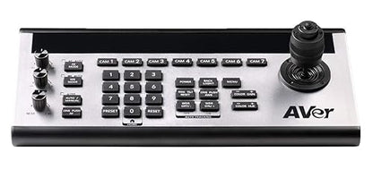 AVer Professional PTZ Camera Controller - 255 Controllable Cameras - Pan, Tilt, Zoom Control OLED USB Port - Serial Port - Network (RJ-45) Port