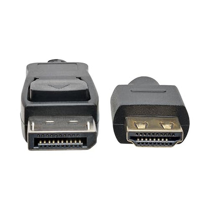 Tripp Lite P582-003-HD-V2A DisplayPort 1.2a to HDMI Adapter Cable, Active with Gripping HDMI Plug M/M DP 4K, 3' 3 ft.