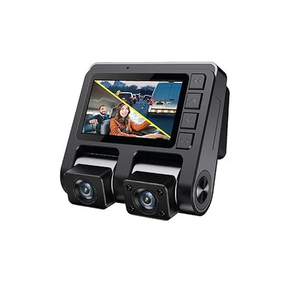 myGEKOgear Orbit D110 2 Channel 1080P Front/Rear Dashcam with 2" Display, 150° Wide Angle, G-Sensor, 128GB Support