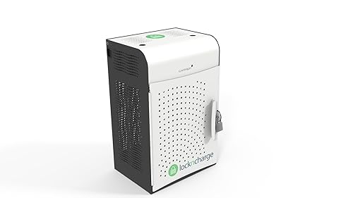 LocknCharge Carrier 10 Charging Station, Grey/White - LNC8200