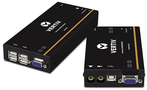 Emerson Network Power Avocent LV KVM Extender Single VGA, USB, Audio, CATx 300M (LV3010P)