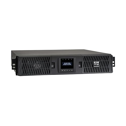 Tripp Lite 120V 750VA 675W Double-Conversion UPS - 6 Outlets, Extended Run, WEBCARDLX, LCD, USB, DB9, 2U Rack/Tower