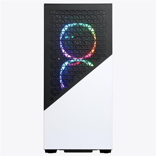 CyberpowerPC Gamer Master Gaming Desktop Computer, AMD Ryzen 7 7700 3.8GHz, 32GB RAM, 2TB SSD, NVIDIA GeForce RTX 4060 Ti 16GB, Windows 11 Home, White