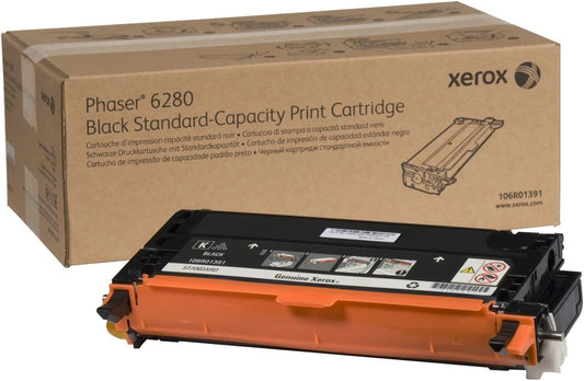Xerox Phaser 6280 Black Standard Capacity Toner Cartridge (3,000 Pages) - 106R01391 Standard Capacity Black