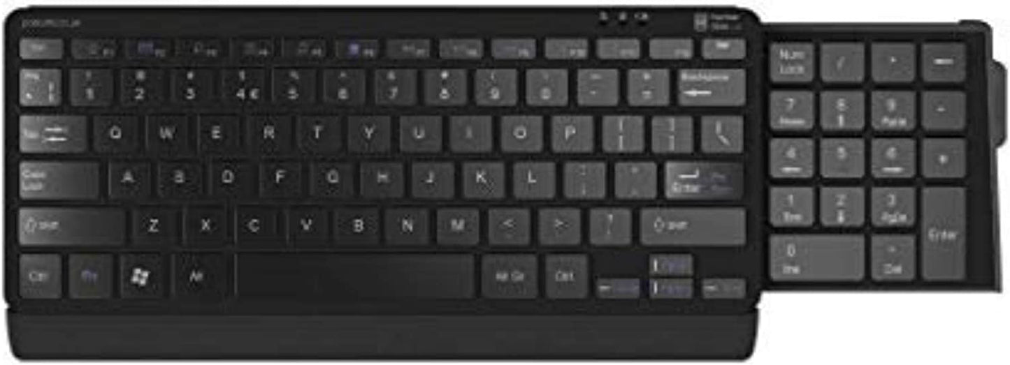 Posturite Wireless Bluetooth Number Slide Compact Keyboard, 9820013