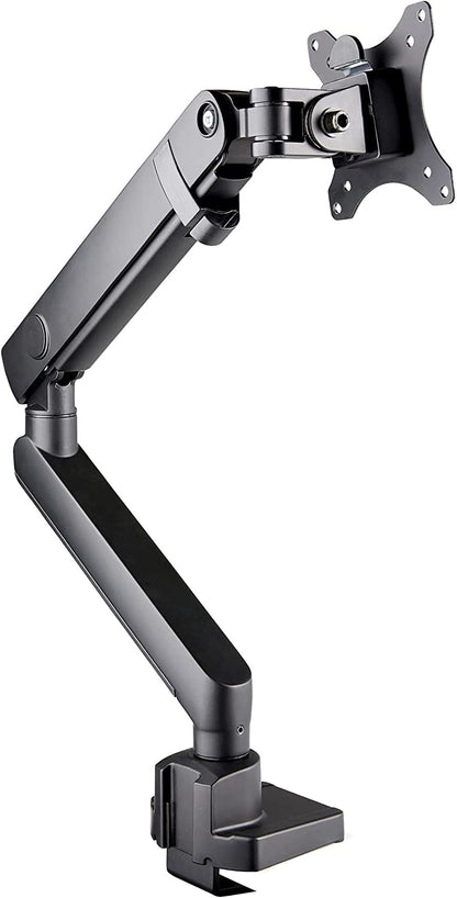 StarTech.com Desk Mount Monitor Arm with 2X USB 3.0 Ports - Slim Full Motion Adjustable Single Monitor VESA Mount up to 8kg Display - Ergonomic Articulating Arm - Desk Clamp/Grommet (ARMSLIM2USB3)