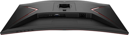 AOC C32G2 32" Curved Frameless Gaming Monitor FHD, 1500R Curved VA, 1ms, 165Hz, FreeSync, Height adjustable, 3-Year Zero Dead Pixel Policy, Black