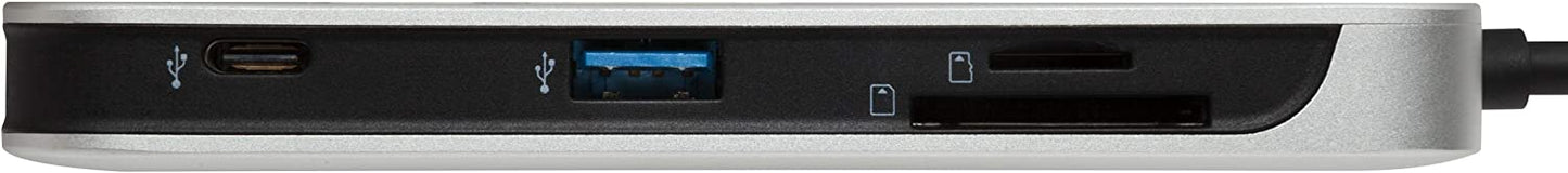 Kingston Nucleum USB C Hub, 7-In-1 Type-C-Adapter Hub Connect USB 3.0, 4K HDMI, SD and MicroSD-Card, USB Type-C Charging for MacBook, Chromebook, and Other USB Type-C devices