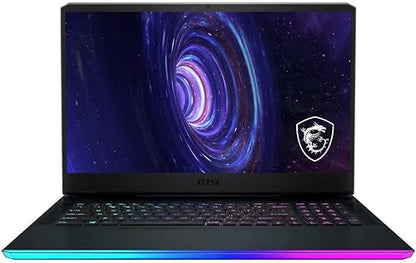 MSI GE76 Raider 17.3" FHD 144Hz Gaming Laptop - 12th Gen Intel Core i9-12900H up to 5.0 GHz Processor, 16GB RAM, 8TB (2 x 4TB) NVMe SSD, GeForce RTX 3060, Windows 10 Home, Titanium Blue