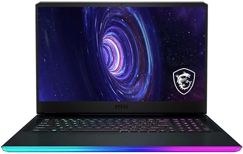 MSI GE76 Raider 17.3" FHD 144Hz Gaming Laptop - 12th Gen Intel Core i9-12900H up to 5.0 GHz Processor, 16GB RAM, 8TB (2 x 4TB) NVMe SSD, GeForce RTX 3060, Windows 10 Home, Titanium Blue