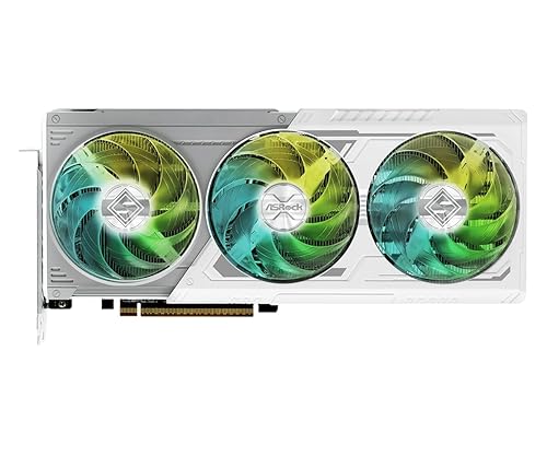 ASRock AMD Radeon RX 9070 XT Steel Legend 16GB Graphics Card - 16GB GDDR6, 256-bit, 1x HDMI, 3 x DisplayPort