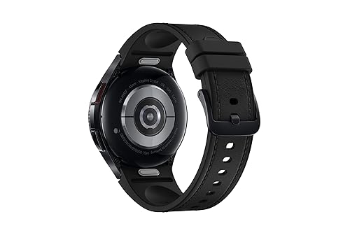 Samsung Galaxy Watch6 Classic, Black, 43mm, Bluetooth, Sleep Coaching, ECG, Heart Monitor, Fall Detection, SOS, Fitness Tracker, Camera Access, Digital Wallet (CAD Version and Warranty) Black 43mm Classic Only watch