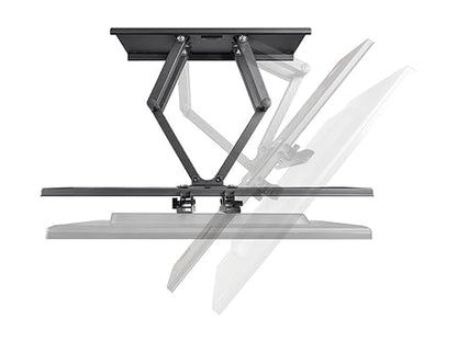 Monoprice Titan Series Full-Motion Articulating TV Wall Mount Bracket for TVs 32in to 60in Max Weight 175 lbs Extension Range of 5.0in to 20.0in VESA Up to 750x450 Works with Concrete & Brick Full Lrg - 32"- 60"