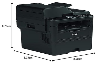 Brother MFCL2730DW Wireless Monochrome Printer with Scanner, Copier & Fax Old Model: MFCL2730DW