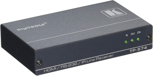 Kramer Electronics TP-574 HDMI HDCP 2.2 Receiver with RS–232 and IR Over PoC Long–Reach DGKat