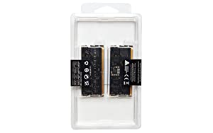 Kingston Technology Fury Impact 64GB 4800MT/s DDR5 CL38 SODIMM XMP Ready Laptop Memory (Kit of 2) KF548S38IBK2-64, Black 4800 MHz 64GB (2x32GB)