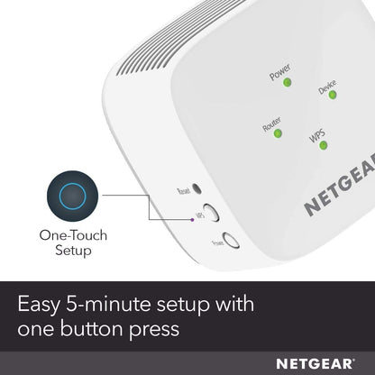 NETGEAR WiFi Range Extender EX2800 - Coverage up to 1200 sq.ft. and 20 Devices AC750