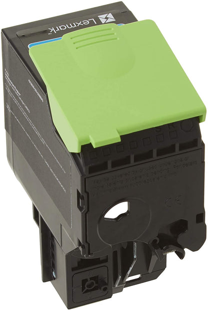 Lexmark C241XC0 Cyan Extra High Yield Return Program Cartridge Toner, Grey