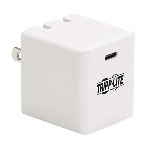Tripp Lite USB C Wall Charger Compact 40W GaN Technology Power Delivery 3.0
