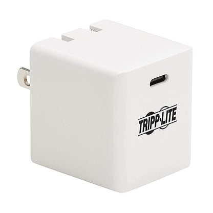Tripp Lite USB C Wall Charger Compact 40W GaN Technology Power Delivery 3.0