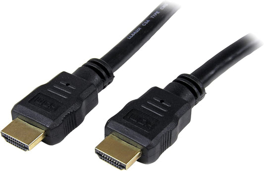 StarTech.com 6ft (2m) HDMI Cable - 4K High Speed HDMI Cable with Ethernet - UHD 4K 30Hz Video - HDMI 1.4 Cable - Ultra HD HDMI Monitors, Projectors, TVs &amp; Displays - Black HDMI Cord - M/M (HDMM6) 6 ft / 2m HDMI Cable