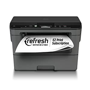 Brother Monochrome Laser HLl2390DW, Wireless Networking, Duplex Printing, Refresh Subscription and Amazon Dash Replenishment Ready New Model: HLL2390DW