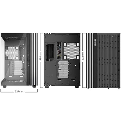 Be Quiet! Light Base 900 No Fans Computer Case, Black