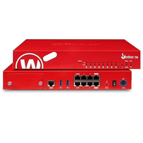 WatchGuard Trade Up to WatchGuard Firebox T80 with 1-yr Basic Security Suite (US)