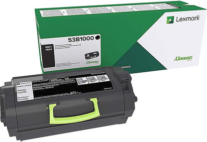 Lexmark 53B1000 MS817n Return Program Toner Cartridge, Black, 1 Size