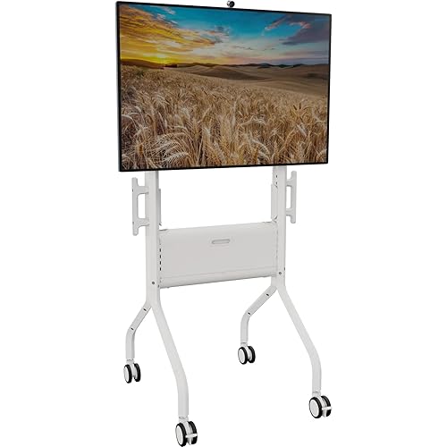 Chief LSCUW Voyager Manual Height Adjustable AV Cart, White