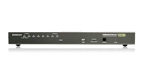 IOGEAR 8-Port USB PS/2 Combo KVM Switch Kit