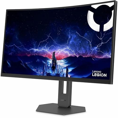 Lenovo Legion 32Q-2c 32 Class WQHD Curved Screen LED Monitor - 16:9 - Eclipse Black - 31.5 Viewable - Fast Vertical Alignment (VA) - WLED Backlight - 2560 x 1440-1.07 Billion Colors - VESA Adaptiv