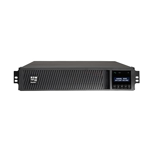 Y417U Tripp Lite SMART2200RM2U 2200VA 1920W UPS Smart Rackmount AVR LCD 120V USB DB9 SNMP 2URM, 8 Outlets
