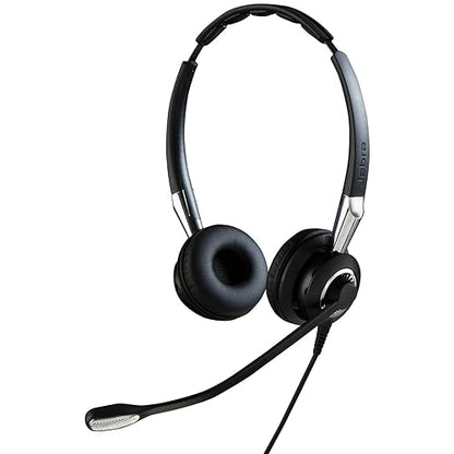 Jabra 2400 II USB Duo CC Wired Call Center Headset for Softphone with Noise Cancelling Microphone, Optimized for Unified Communication