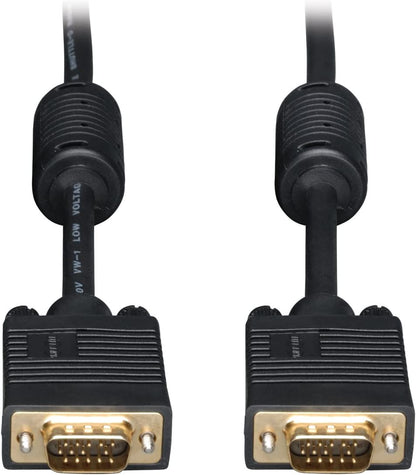 Tripp Lite VGA Coax Monitor Cable, High Resolution cable with RGB coax (HD15 M/M) 6-ft.(P502-006) 6-feet