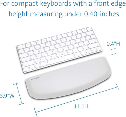 Kensington ErgoSoft Wrist Rest for Slim, Compact Keyboard-Gray