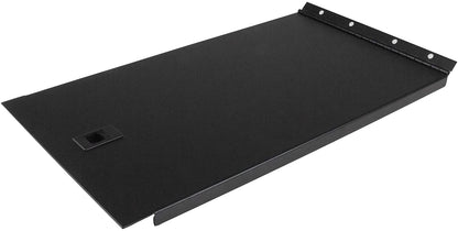 StarTech.com 6U Hinged Rack Panel - Solid Blanking Panel for 19" Server Racks - Tool-less Installation - Black Filler Panel (RKPNLHS6U) 0.6" x 10.4" x 18.3"