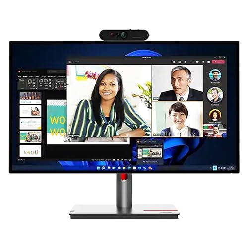 Lenovo ThinkVision P27q-30 27 Webcam WQHD LCD Monitor - 16:9 - Raven Black