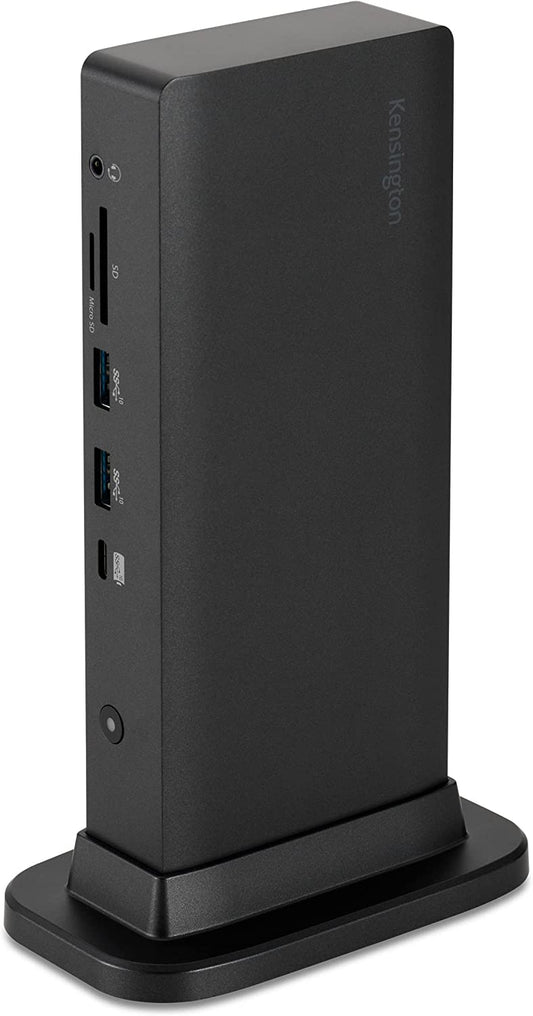 Kensington Triple Display USB-C Docking Station for Dell, HP, Lenovo, Acer, ASUS, Razer, Surface - Triple 4K Video, 100W PD (K37060NA) USB-C Triple Display 100W Driverless Docking Station