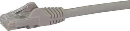 StarTech.com 10ft CAT6 Ethernet Cable - Black CAT 6 Gigabit Ethernet Wire -650MHz 100W PoE RJ45 UTP Category 6 Network/Patch Cord Snagless w/Strain Relief Fluke Tested UL/TIA Certified (N6PATCH10GR) Gray 10 ft / 3m 1 Pack