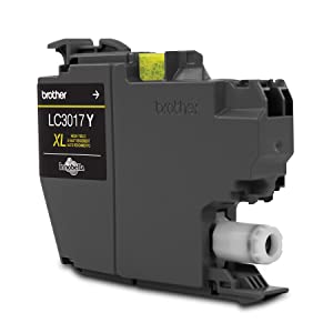 Brother Genuine LC3017YS High-Yield Yellow Ink Cartridge