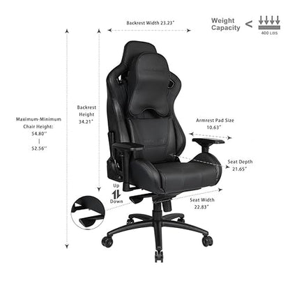 ANDA SEAT Dark Knight Premium Gaming Chair Black
