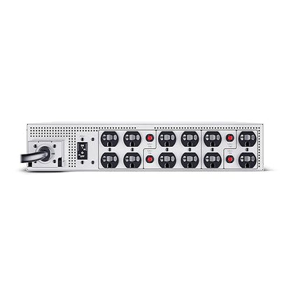 CyberPower OL5KSTF Smart App Online Step-Down Isolation Transformer, 5000VA/5000W, 12 Outlets, 2U Rack/Tower