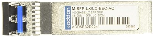 AddOn Hirschmann M-SFP-LX/LC EEC Compatible TAA Compliant 1000Base-LX SFP Transceiver (SMF, 1310nm, 10km, LC, DOM, Rugged) (M-SFP-LX/LC-EEC-AO)
