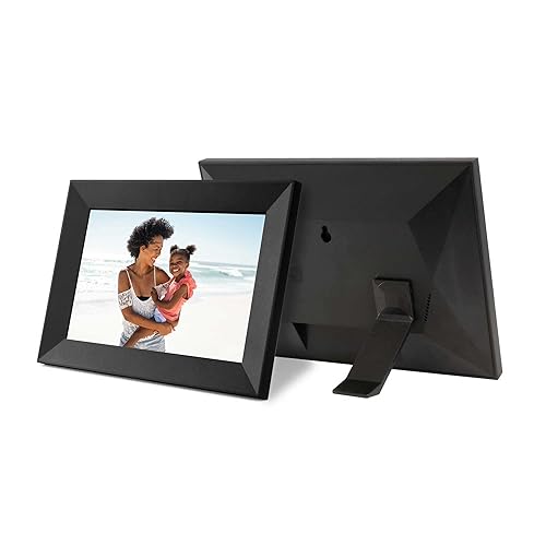 Aluratek 8" WiFi Touchscreen Digital Photo Frame with 8GB Internal Memory (ASHDPWM8S)
