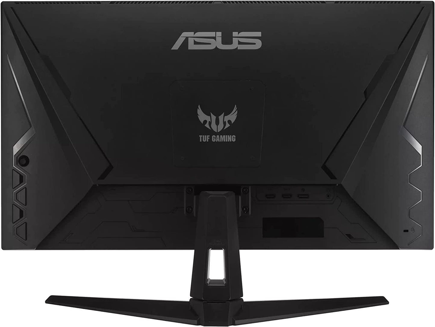 ASUS TUF Gaming VG289Q1A 28 inch HDR Monitor, 4K UHD (3840 x 2160), IPS, Adaptive-Sync/FreeSync, Eye Care, DisplayPort HDMI, DCI-P3 HDR 10, Shadow Boost, Black