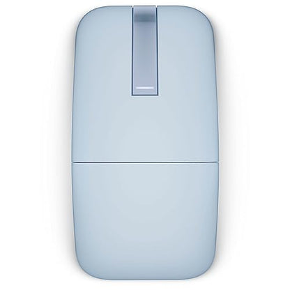Dell MS700 Bluetooth Travel Mouse - Bluetooth 5.0 Pair/Microsoft Swift Pair Connectivity, Adjust DPI up to 4000, Optical LED Sensor, Touch Scroll with latest Touch Controller - Misty Blue